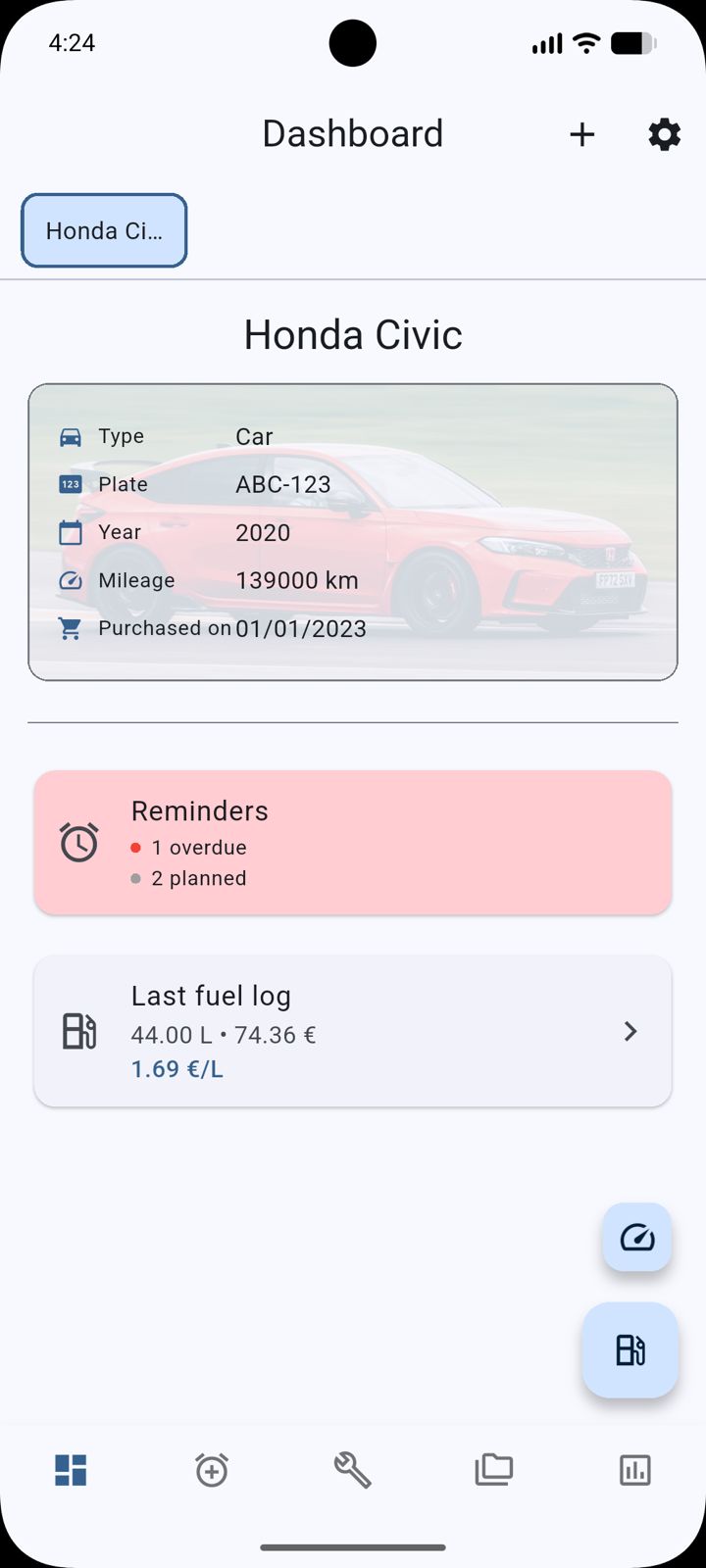 My Garage - Capture 1