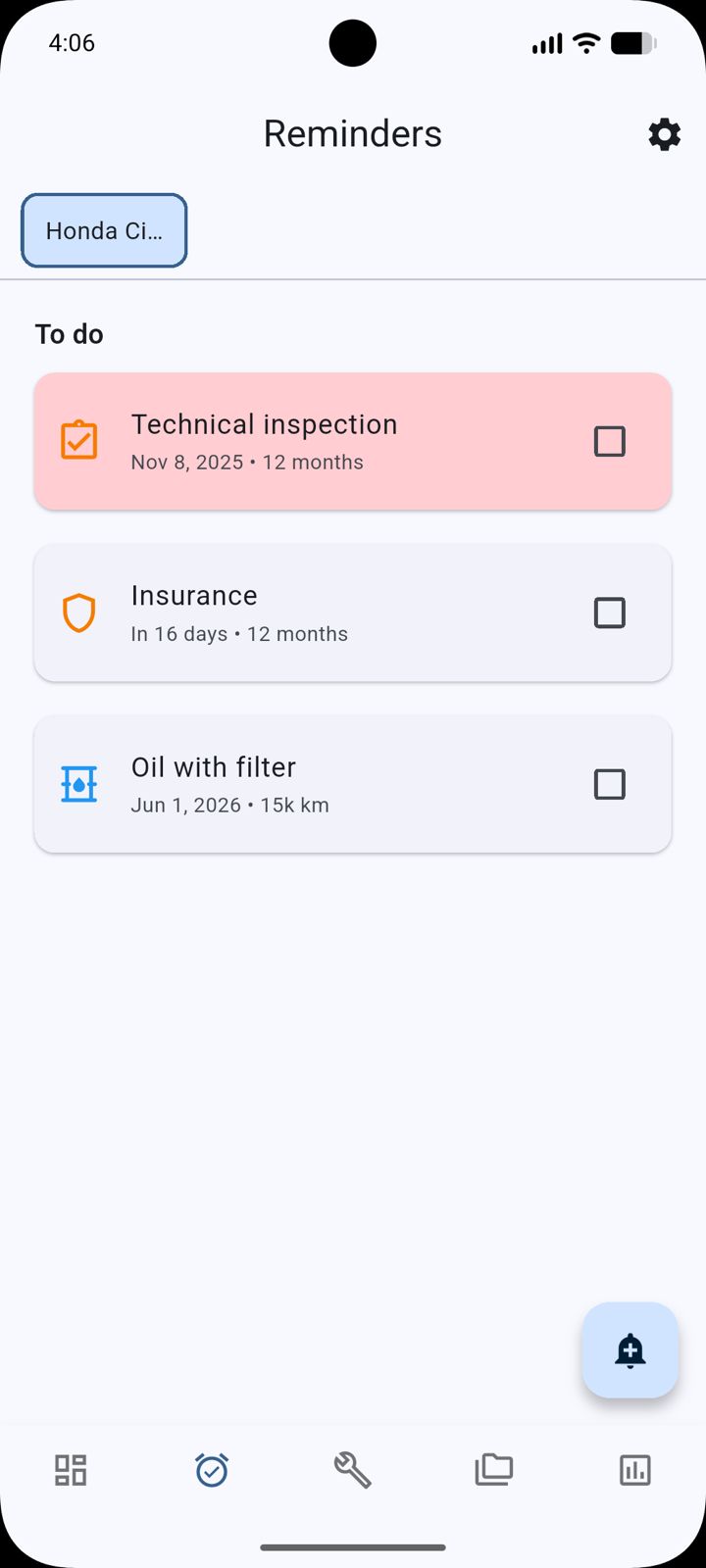 My Garage - Capture 2